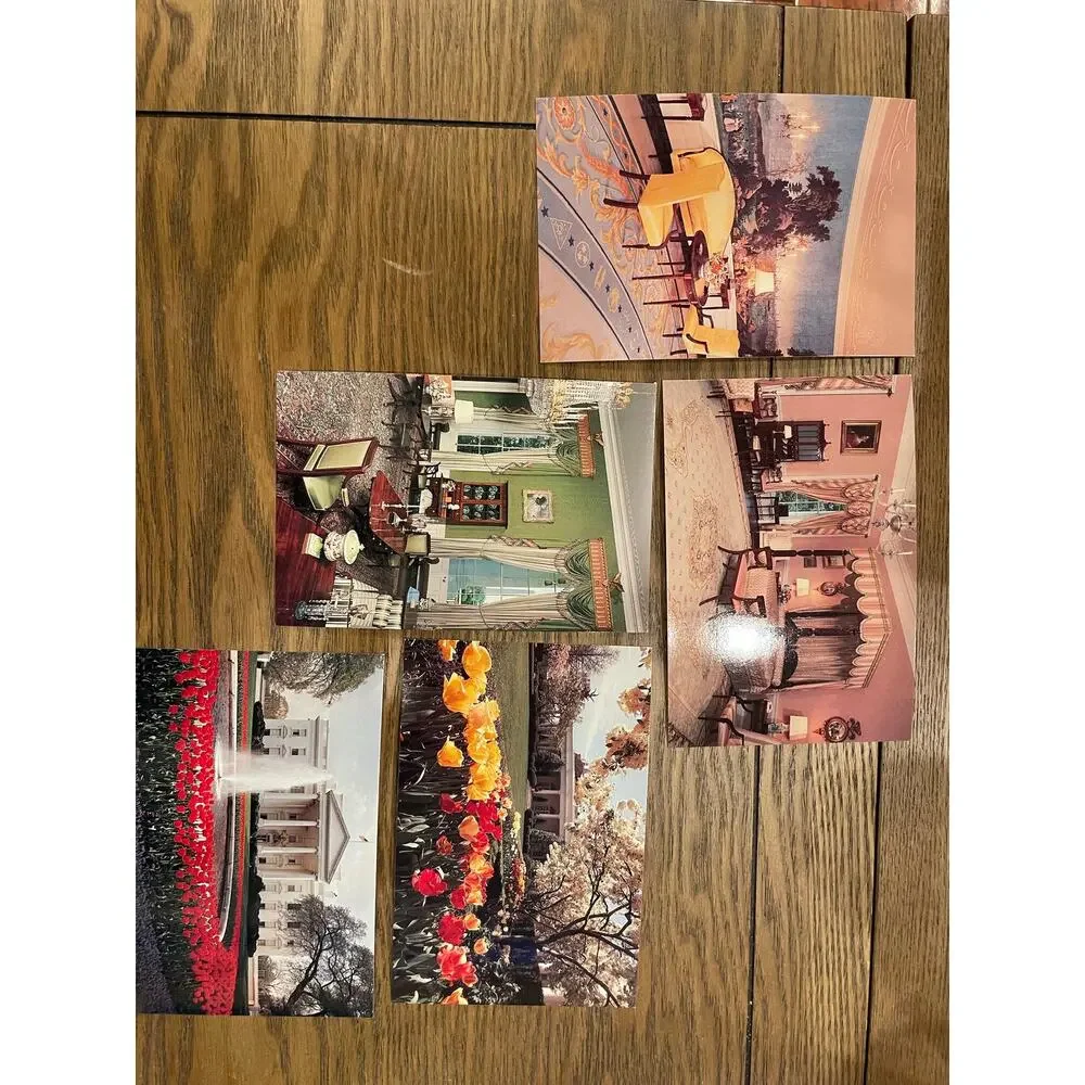 White House Historical Association Postcard Lot 18 State Rooms Washington DC
